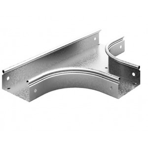 Т-отвод плавный к лотку 100х80 ТТп-100х80 ОСТЕК