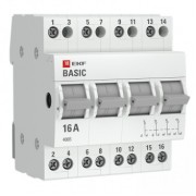 Трехпозиционный переключатель 4P 25А EKF Basic