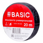 Изолента ПВХ EKF черная 15ммх20м (уп10/200шт) Изолента ПВХ EKF черная 15ммх20м (уп10/200шт)
