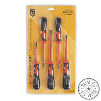 НИО-3305 Слим Набор диэлектр.отверток (КВТ) НИО-3305 Слим Набор диэлектр.отверток (КВТ)