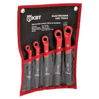 НИИ-07 Набор ключей накидных изолированных до 1000В 5 шт. КВТ НИИ-07 Набор ключей накидных изолированных до 1000В 5 шт. КВТ