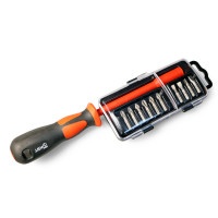 НИО-5510 Диэлектрическая отвертка со сменными битами КВТ НИО-5510 Диэлектрическая отвертка со сменными битами КВТ