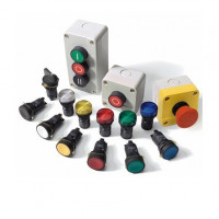Кнопка синяя 2НЗ Push-button 22mm PBMPL4 Кнопка синяя 2НЗ Push-button 22mm PBMPL4
