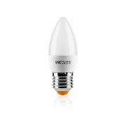 Лампа светодиодная LED E27 7W свеча 3000K WOLTA 25YC7E27