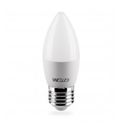Лампа LED свеча E27 7.5w 4000K 675Лм WOLTA 25SC7.5E27-P