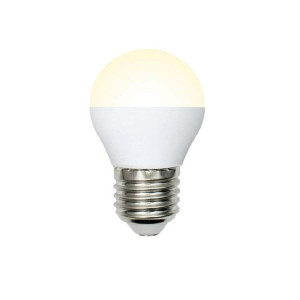 Лампа светодиодная Шар LED-G45-8W/WW/3000К E27/FR/O картон