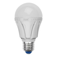 Лампа светодиодная Яркая LED-A60 10W/DW/E27/FR PLP01WH 6500K? 850Лм TM Uniel (Россия)