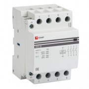 Контактор модульный КМ 50А 4NО (3 мод.) EKF