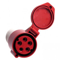 Розетка переносная 225 3Р+РЕ+N 32А 380В IP44 EKF