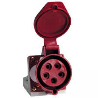 Розетка стационарная наружная 115 3Р+РЕ+N 16А 380В IP44 EKF