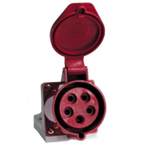 Розетка стационарная наружная 115 3Р+РЕ+N 16А 380В IP44 EKF