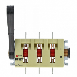 Выключатель-разъединитель ВР32-31А30220 100А, 1 направление, без д/г камер, несъемная рукоятка EKF