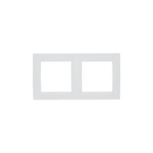 Рамка 2-х местная (белая) Simon 15 (уп/30шт) 1500620-030