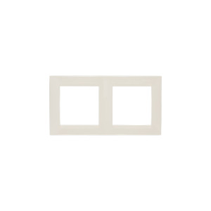 Рамка 2-х местная (сл.кость) Simon 15 (уп/15шт) 1500620-031