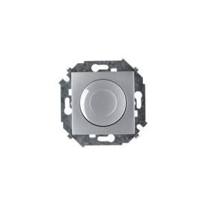 Диммер 500w (алюминий) Simon 15 (уп/12шт) 1591311-033
