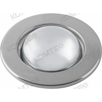 Светильник встраиваемый Norma 80 0 05 под зеркальную лампу R80 E27, хром, диам. отверстия 95 мм Comtech