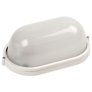 Светильник НПП 1201 белый/овал 100Вт IP54