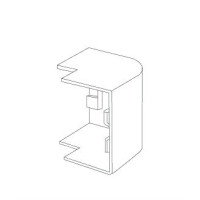 Внешний угол для к/к 16х16 белый