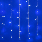 ULD-C1515-160/DTA WHITE IP20 Занавес светодиодный,1,5х1,5 м, 160 led, белый, с контроллером, провод прозрачный, IP20