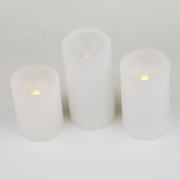 ULD-F050 WARM WHITE CANDLE SET3 Фигура светодиодная «Свеча» на батарейках 2АА (не в/к), в составе набора из 3 штук. 1 светодиод. Теплый белый свет. TM Uniel